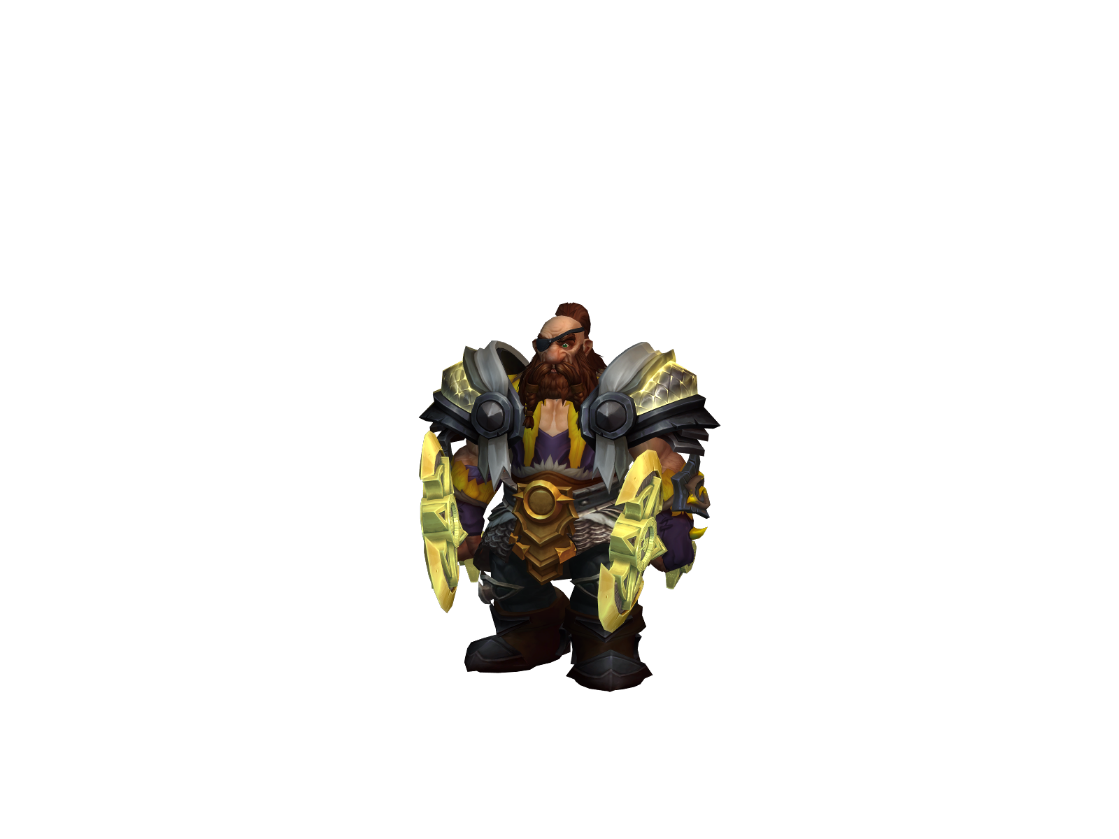 Shamanismo 3D character render