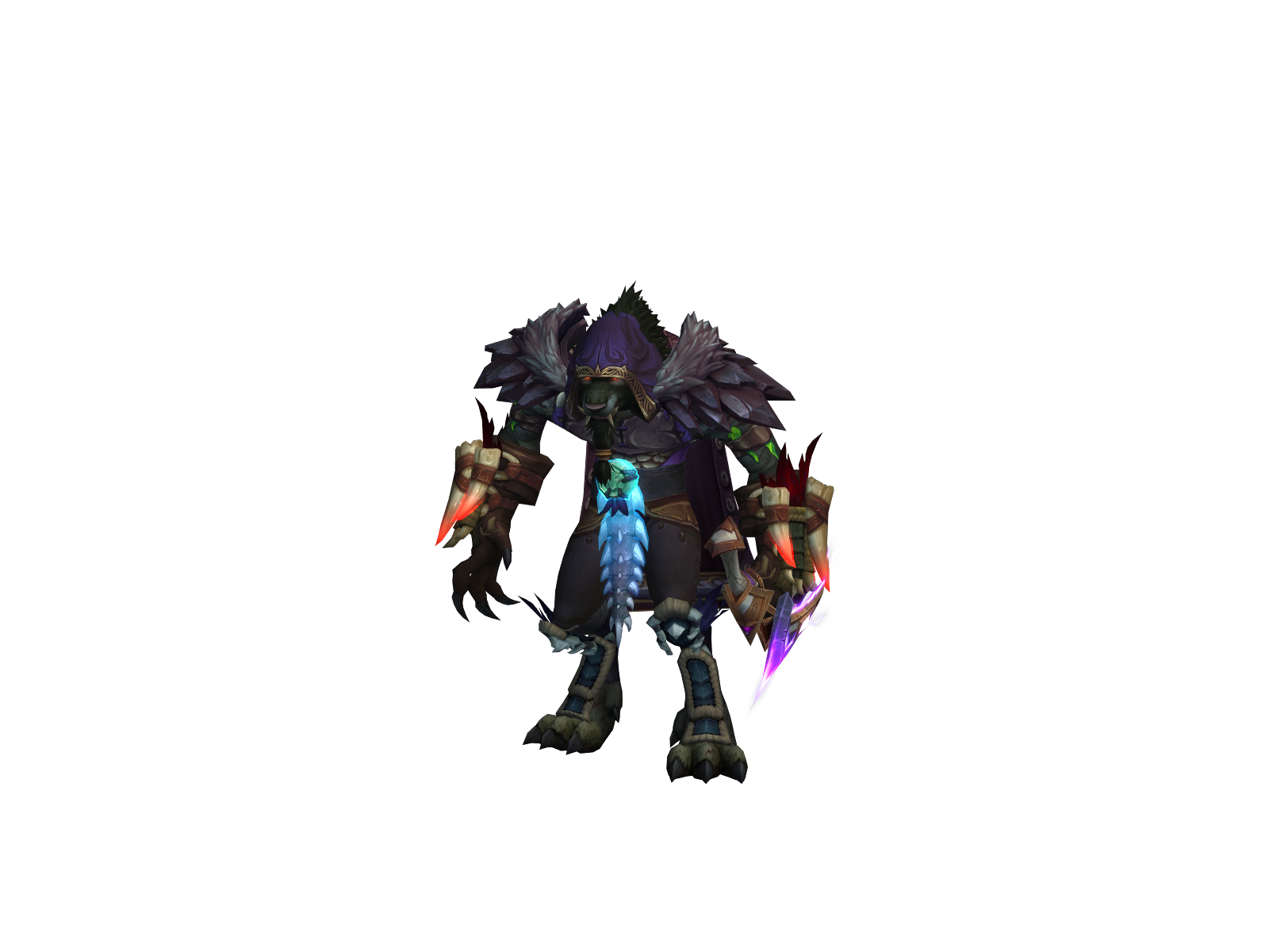 Uryyu 3D character render