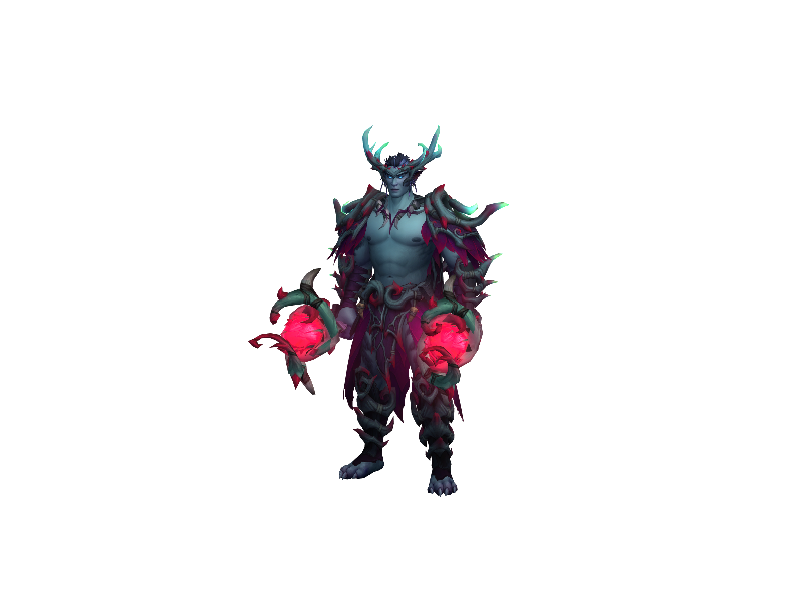 Yurath 3D character render