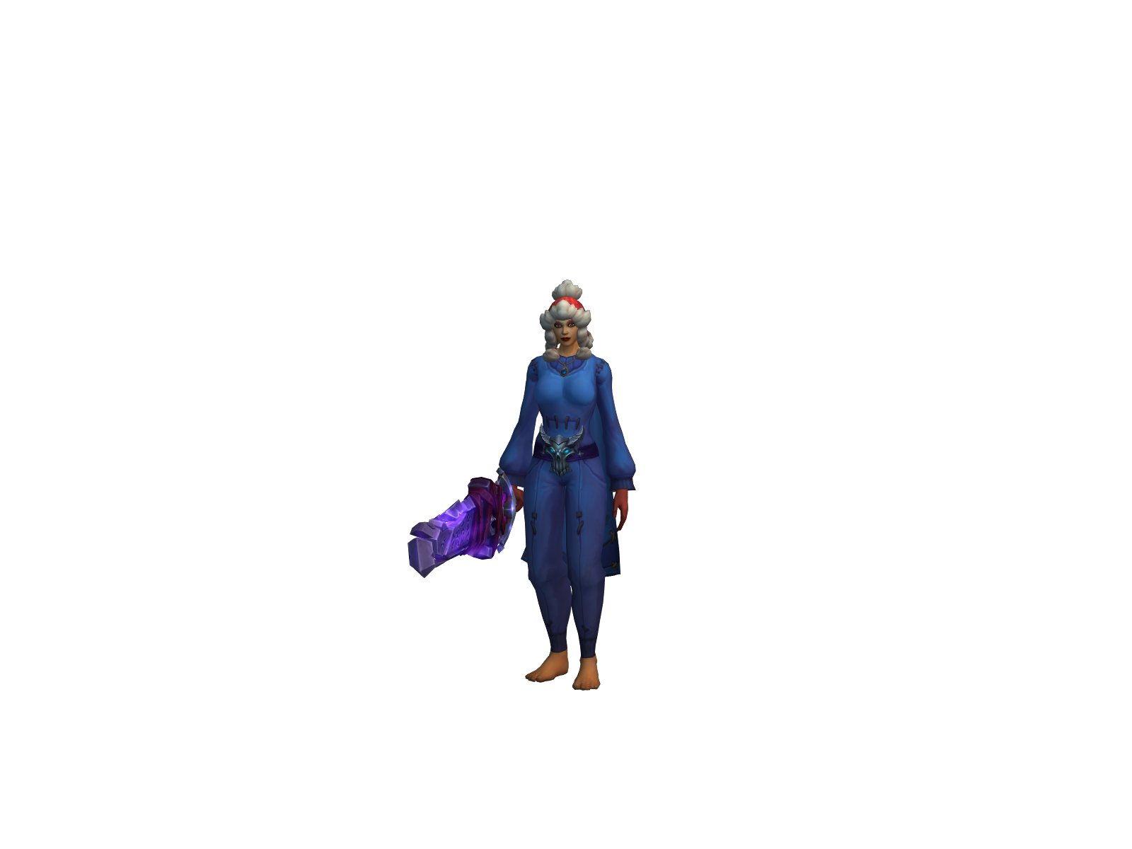Destroih 3D character render