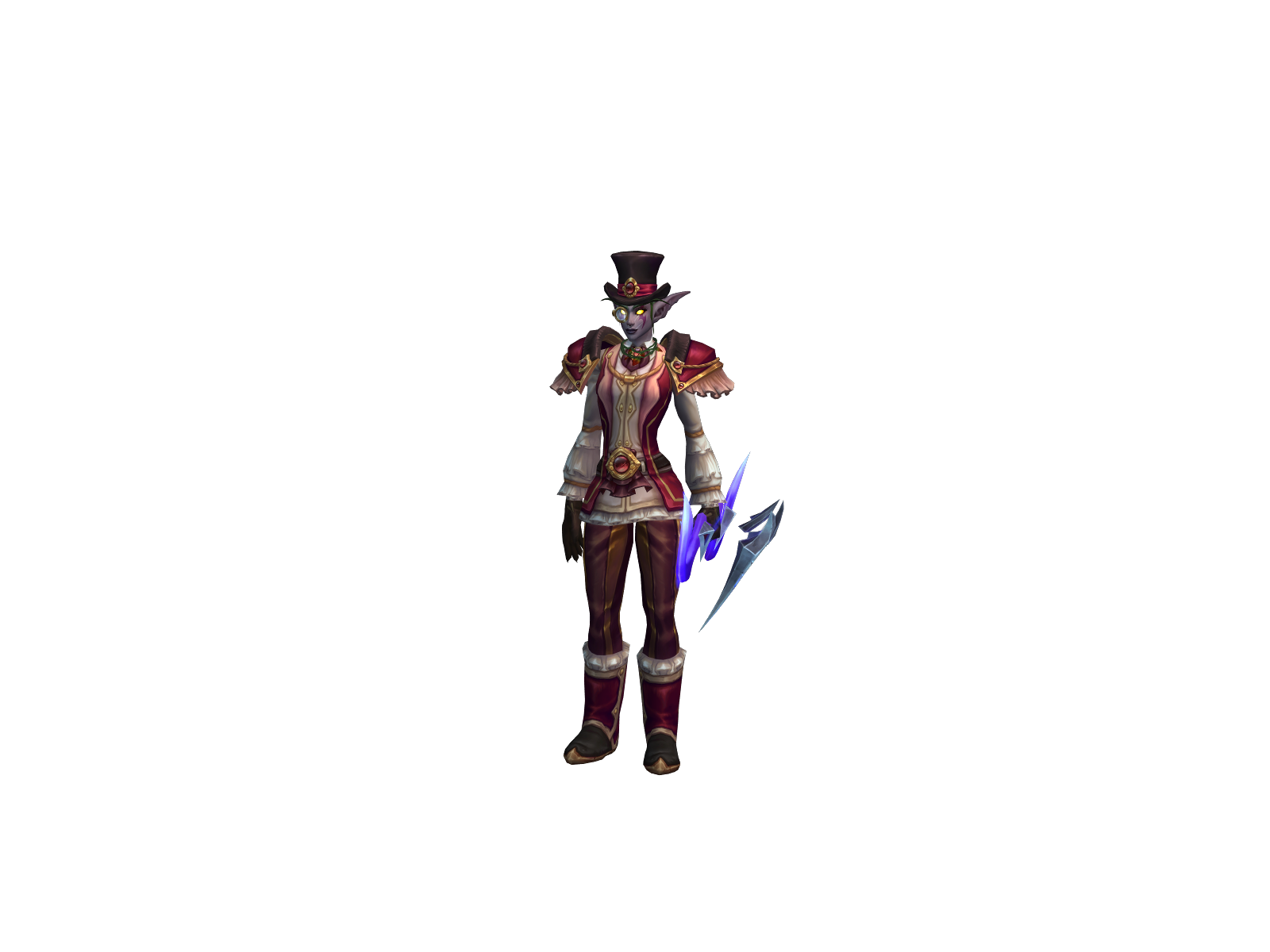 Curujinha 3D character render