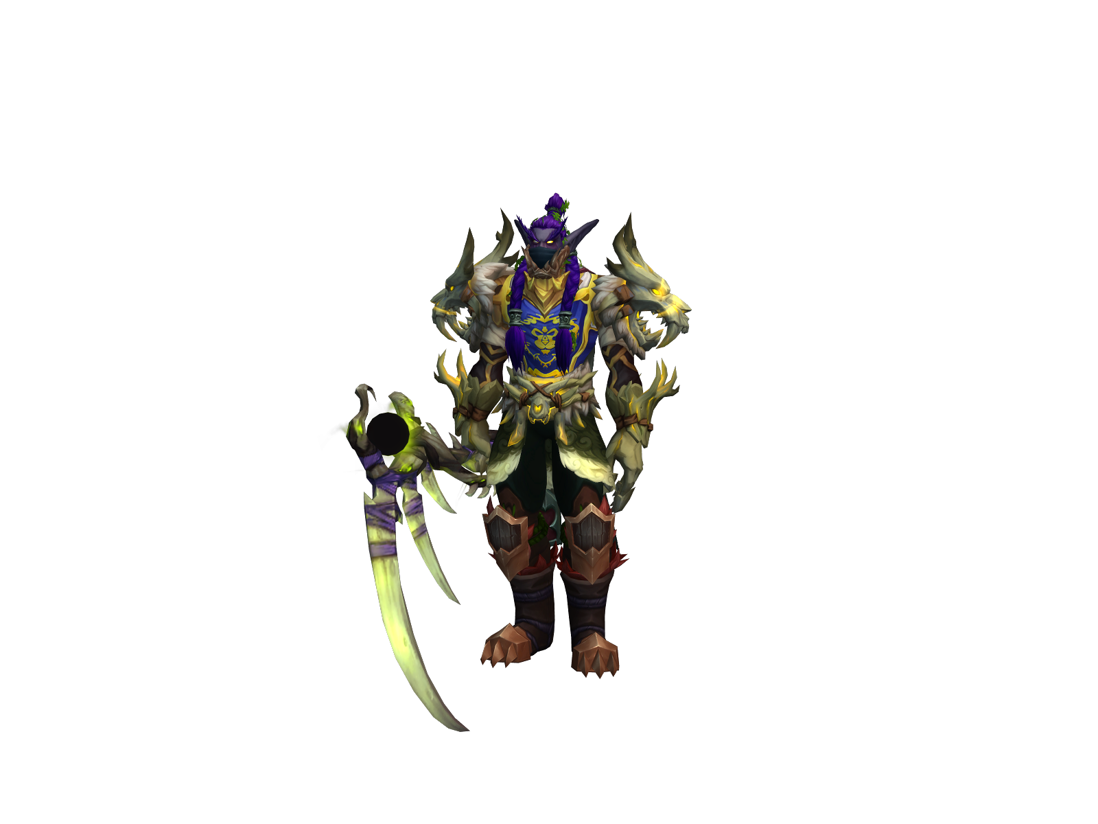 Hanavar 3D character render