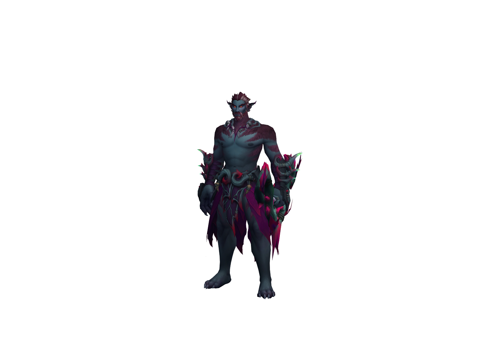 Hektaque 3D character render