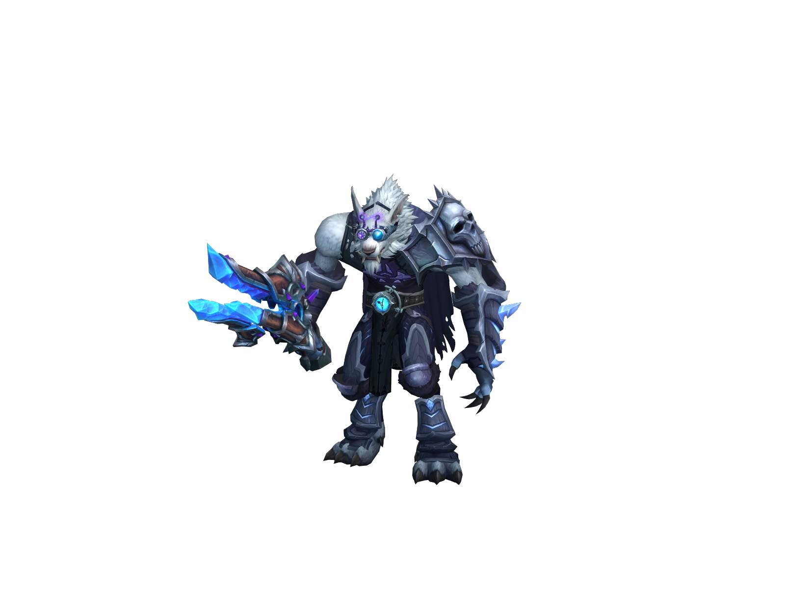 Raposo 3D character render