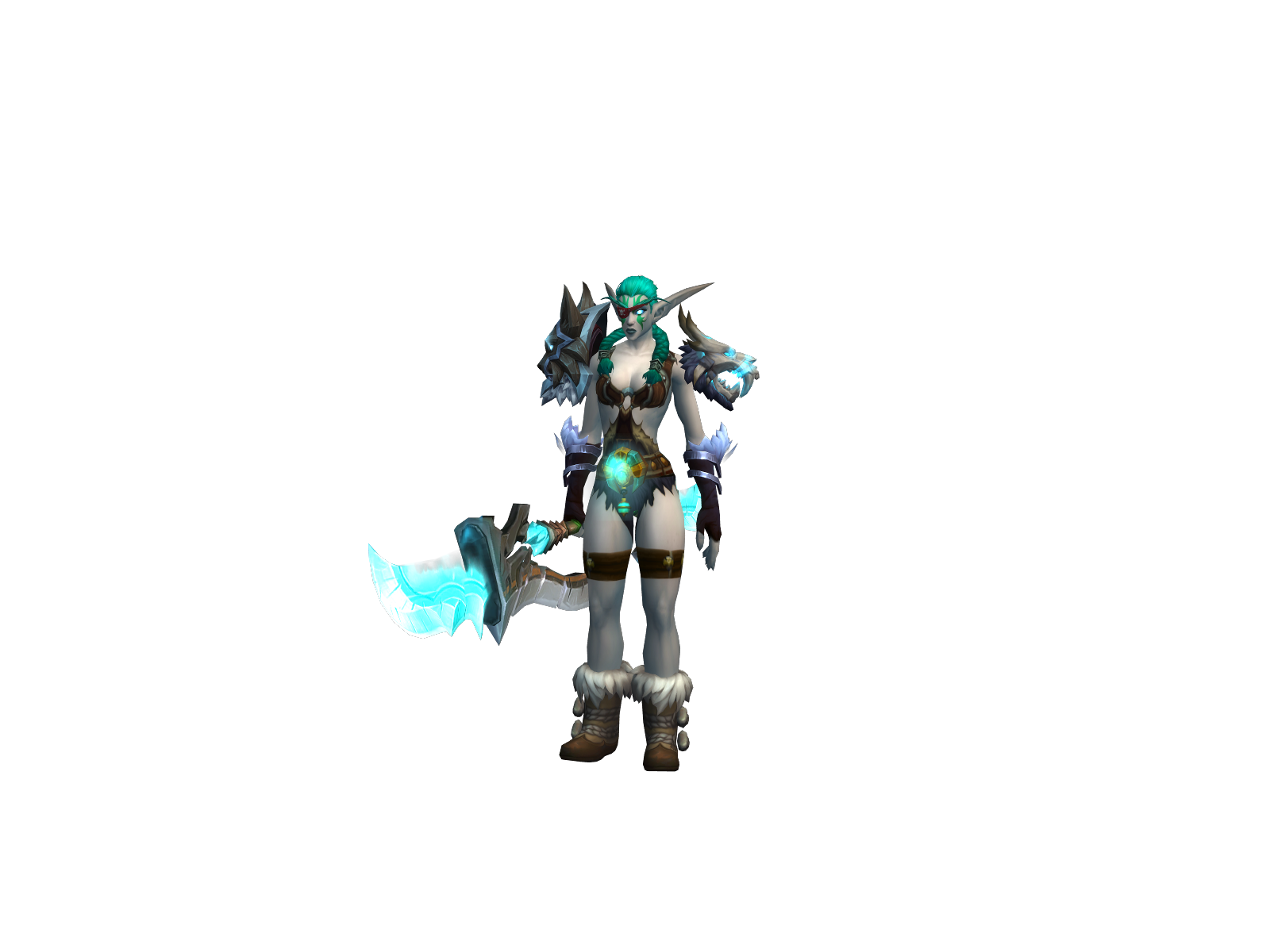 Namøøh 3D character render