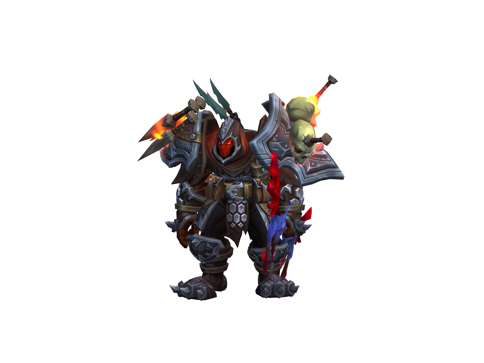 Athamos 3D character render