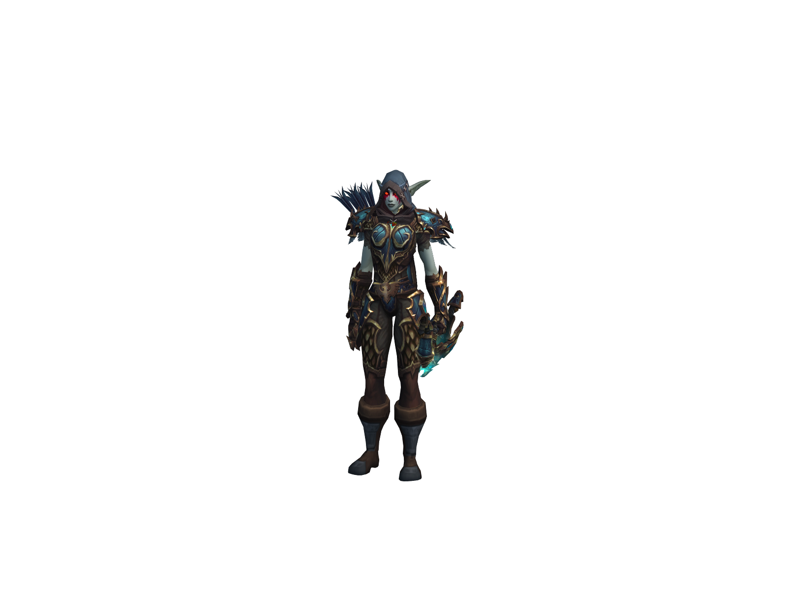 Pandoca 3D character render