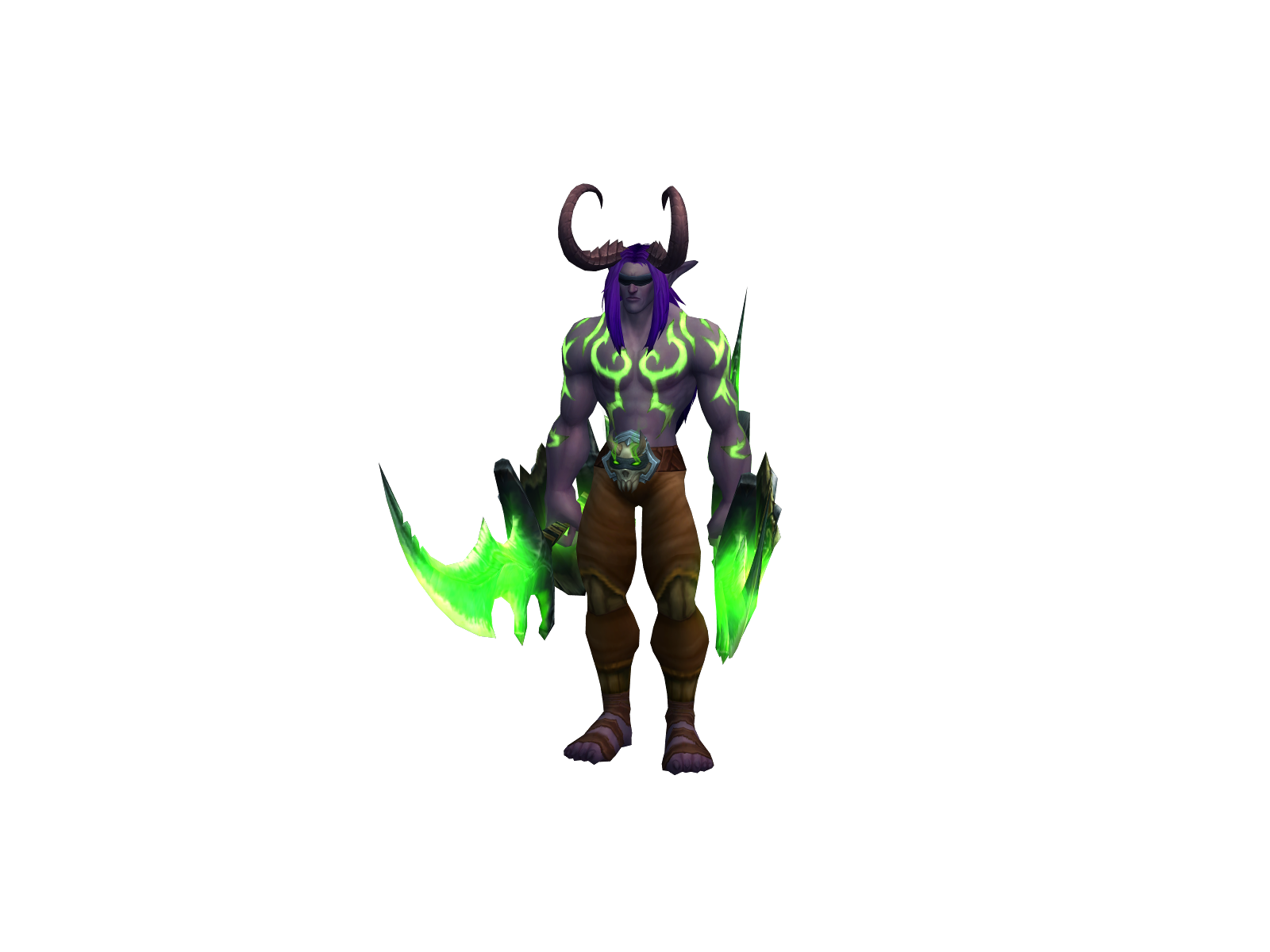 Krownkiller 3D character render