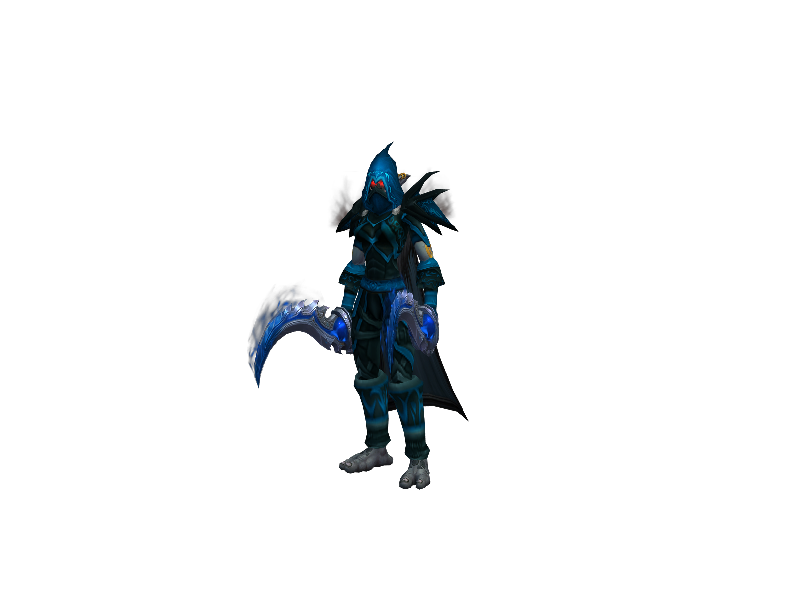 Hiddenstab 3D character render