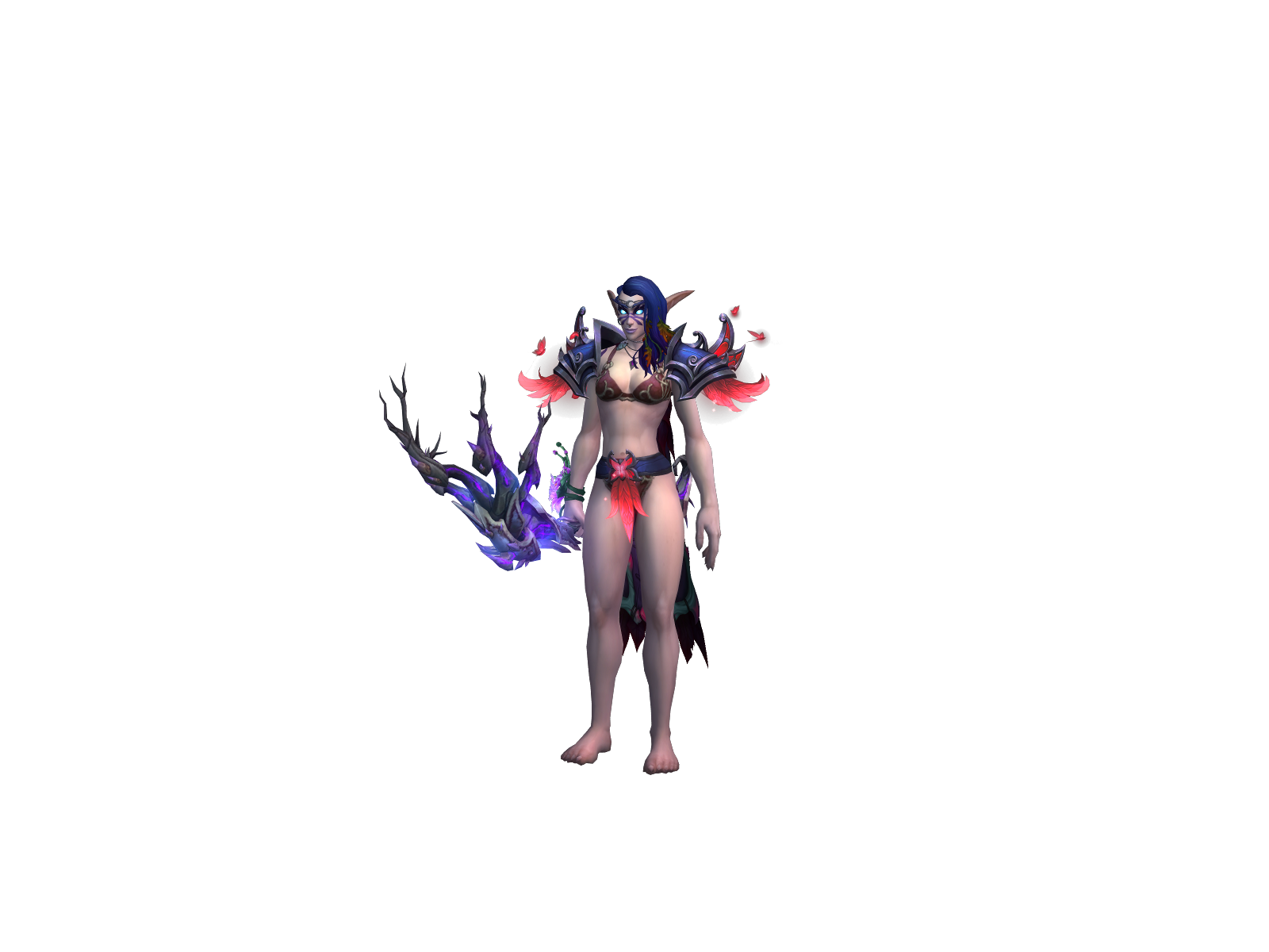 Gaúchona 3D character render
