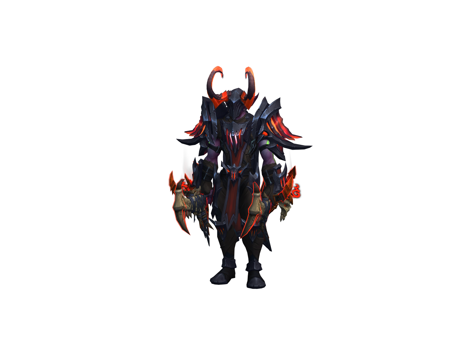 Synths 3D character render