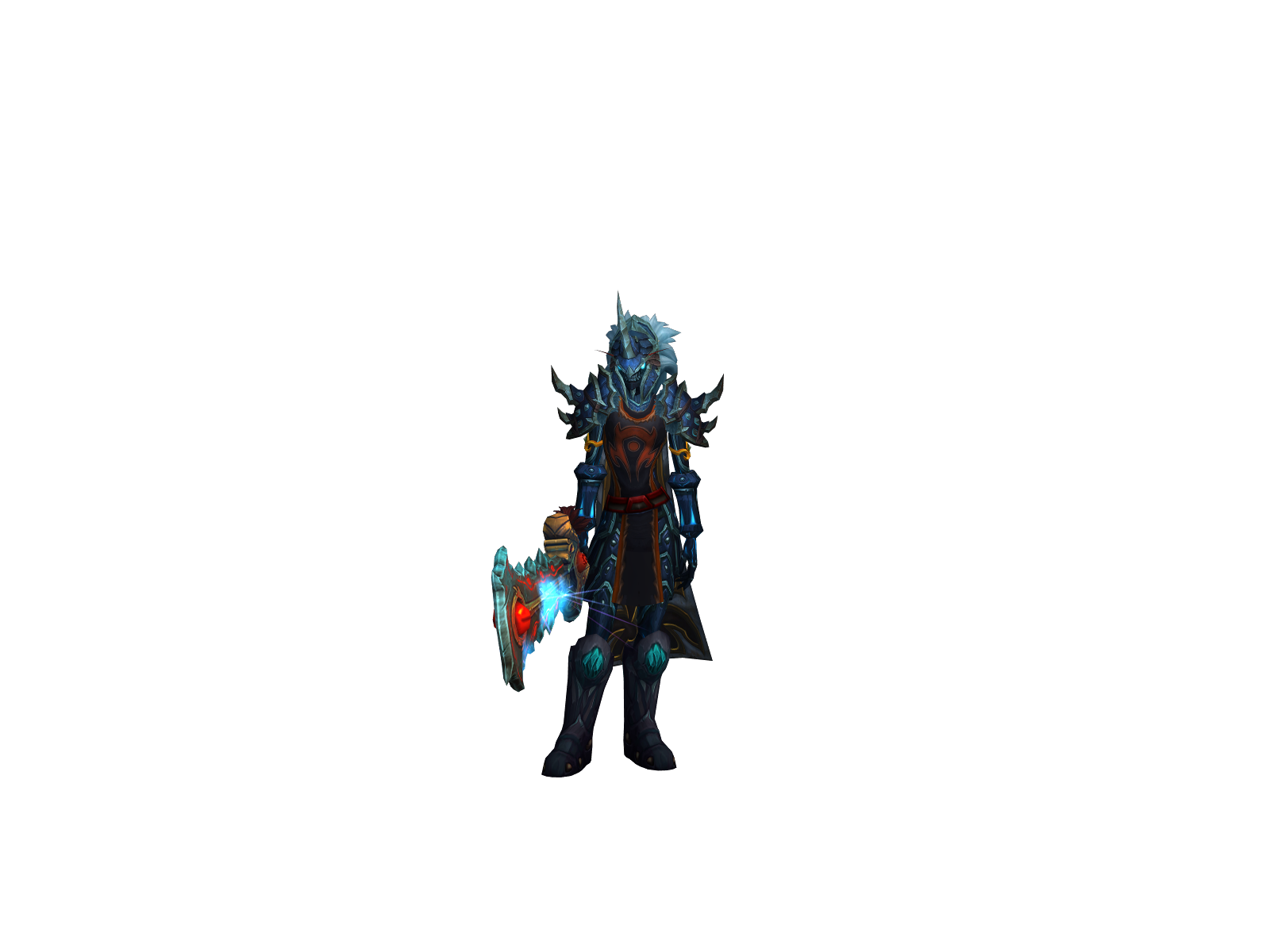 Altira 3D character render