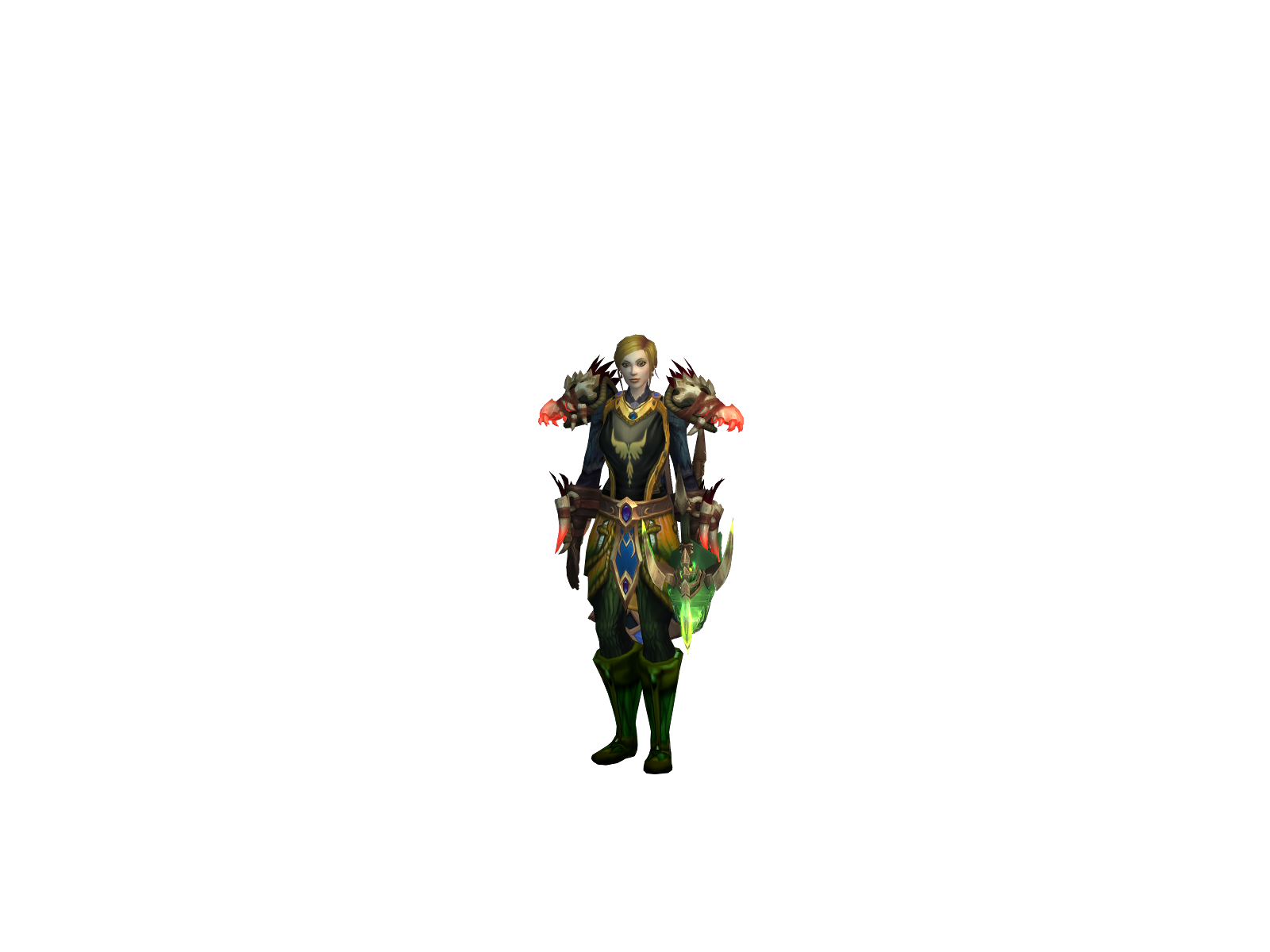 Natiry 3D character render