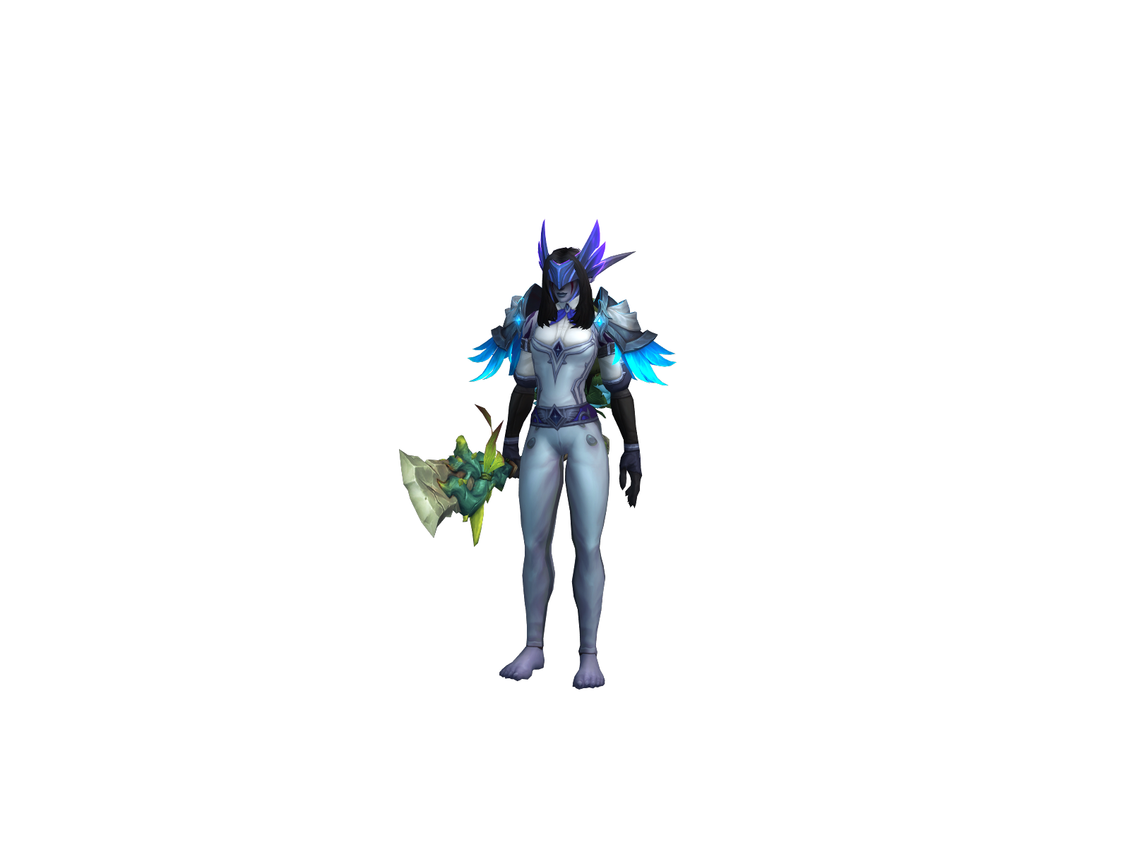 Saurão 3D character render