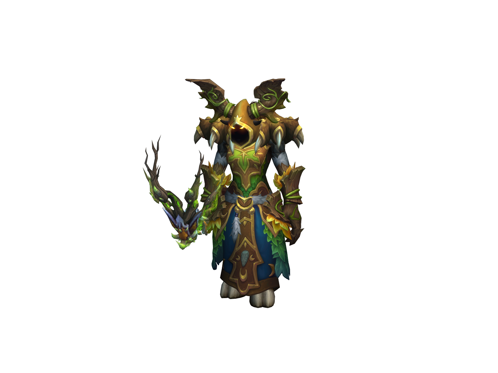 Florluna 3D character render