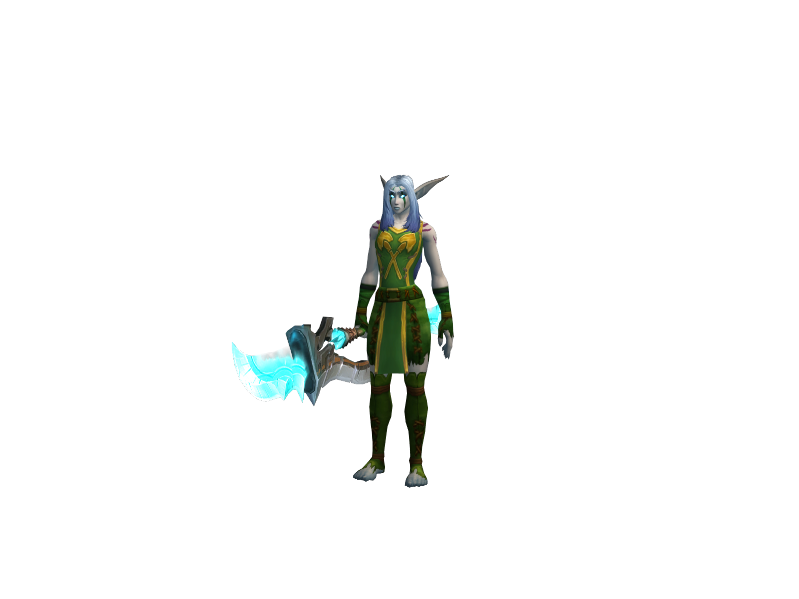 Subarash 3D character render