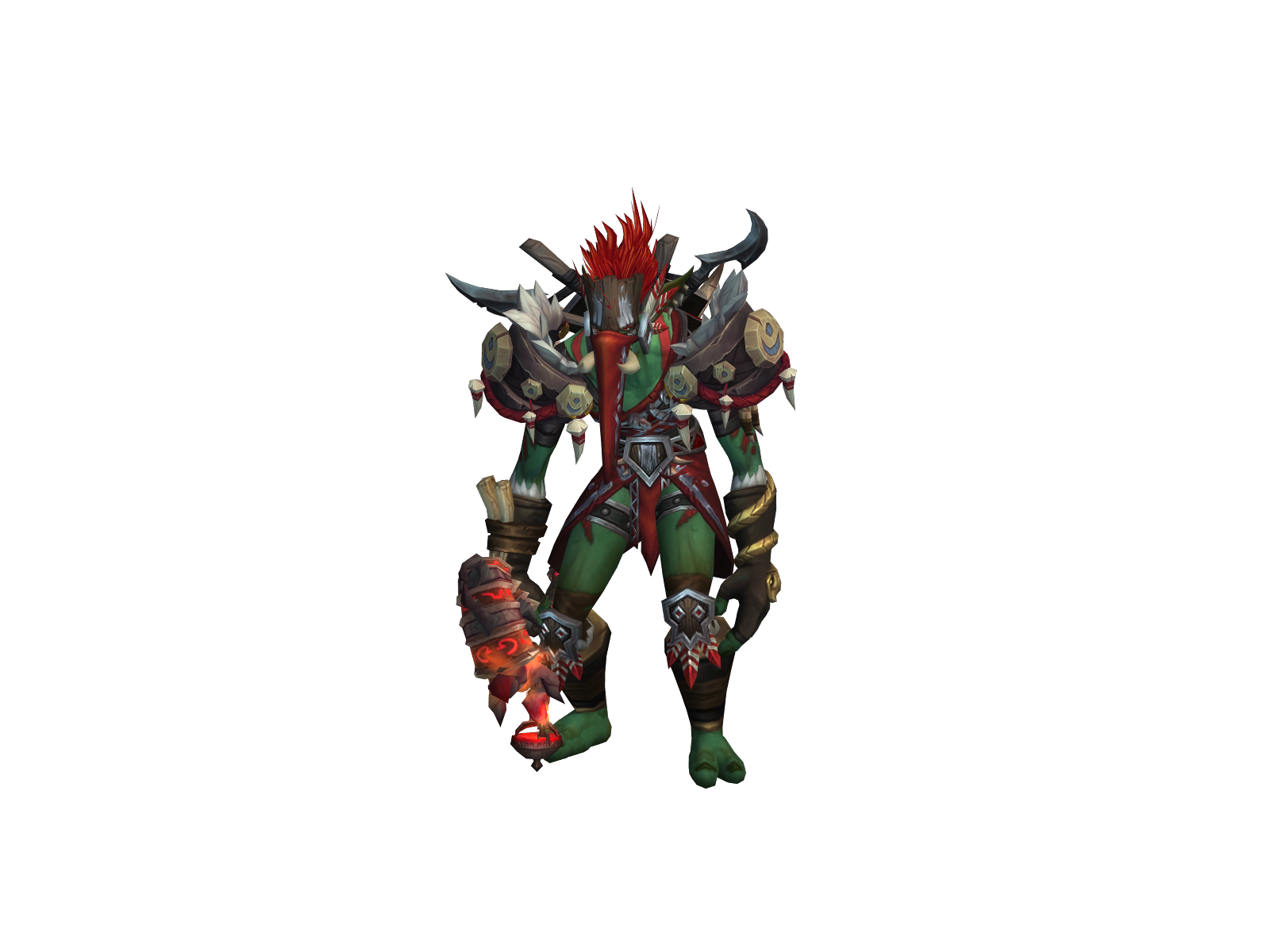 Trolhöl 3D character render