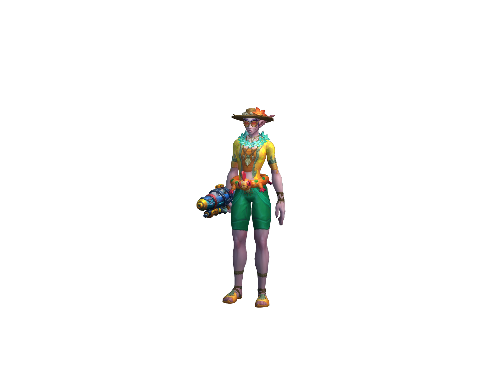 Ranth 3D character render