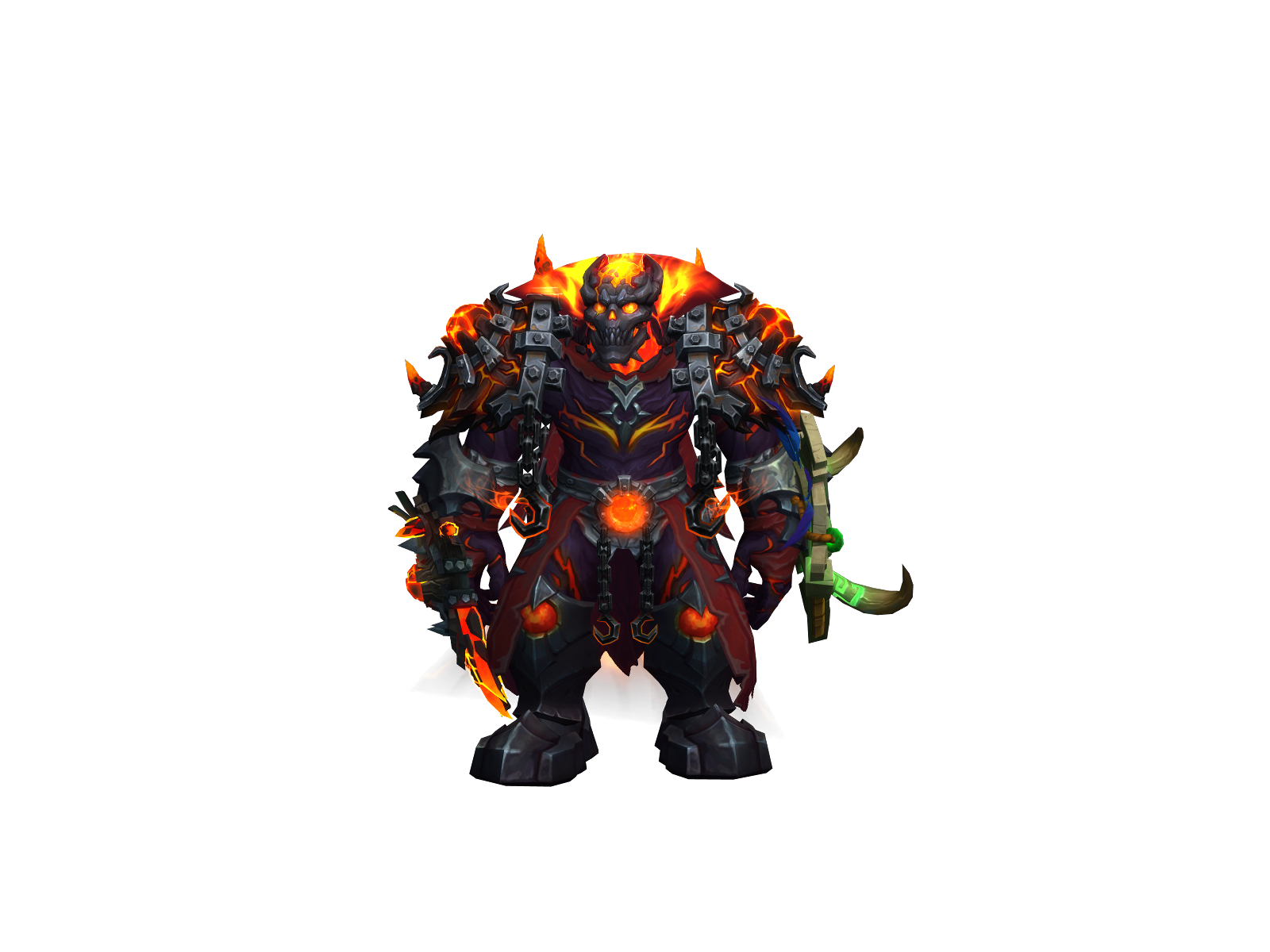 Mönstrow 3D character render