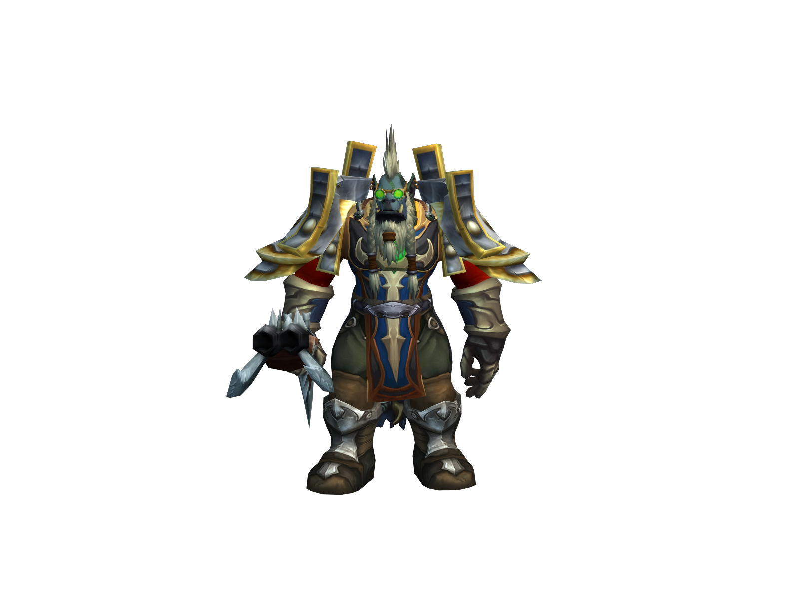 Skílled 3D character render