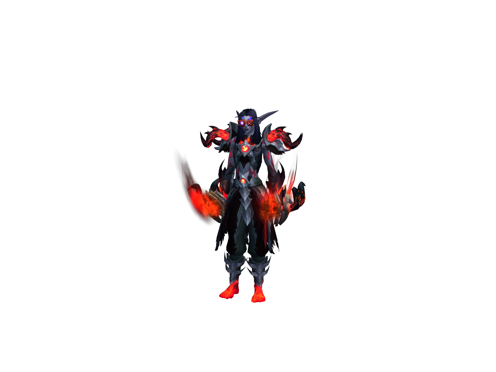 Nïwbør 3D character render