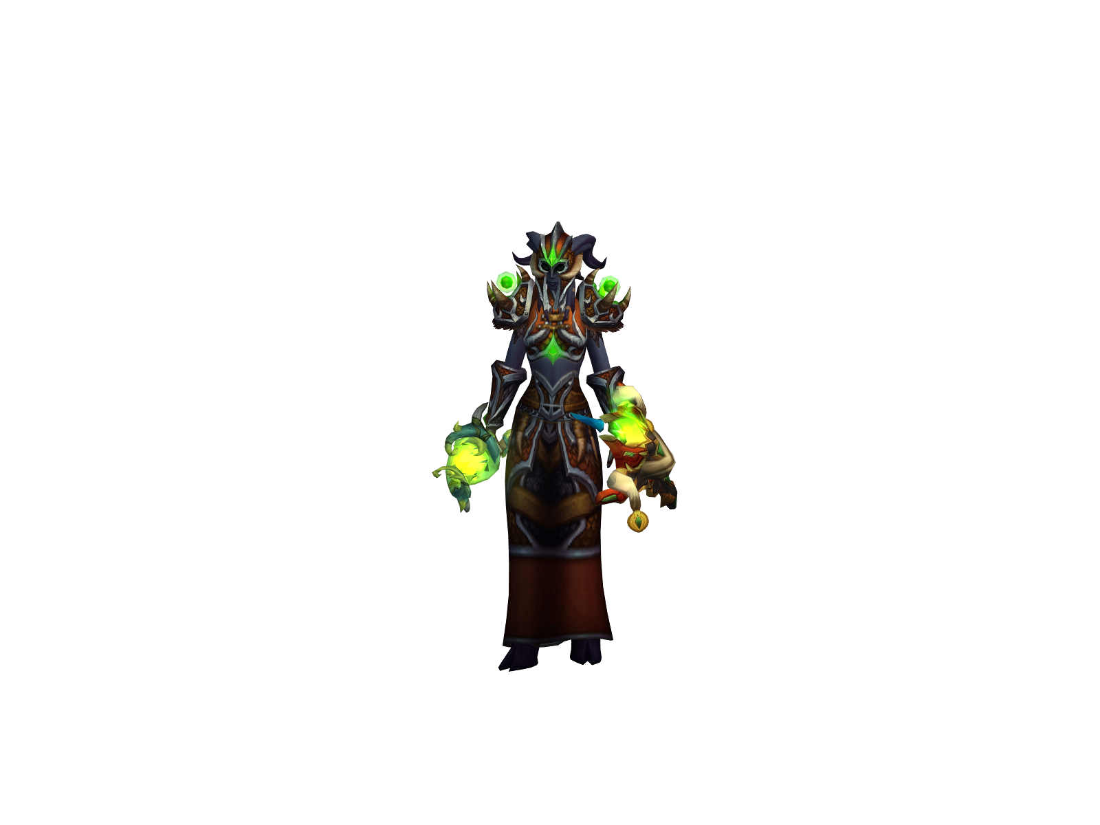 Mittia 3D character render