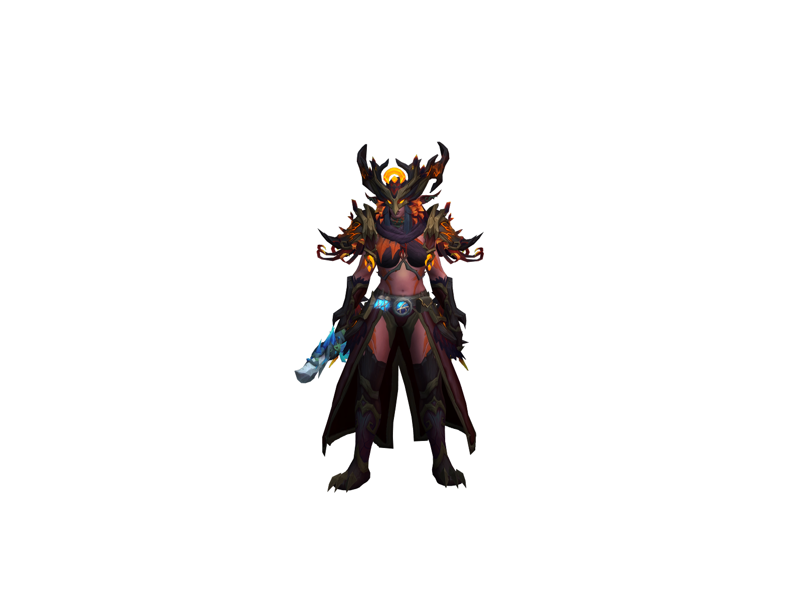 Molimba 3D character render