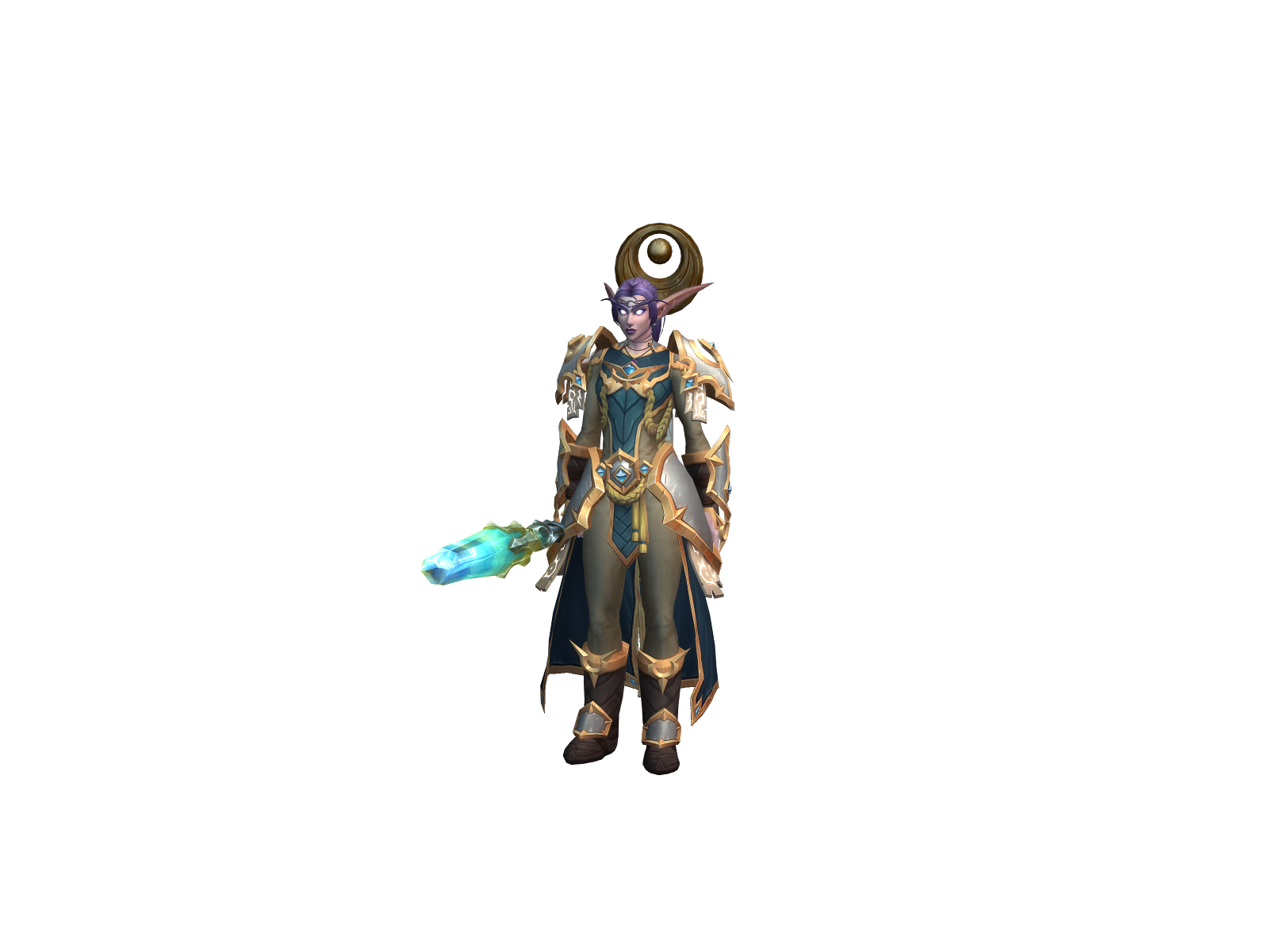 Lothiriel 3D character render