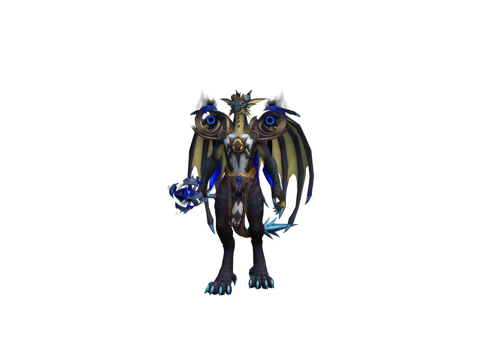 Mistical 3D character render