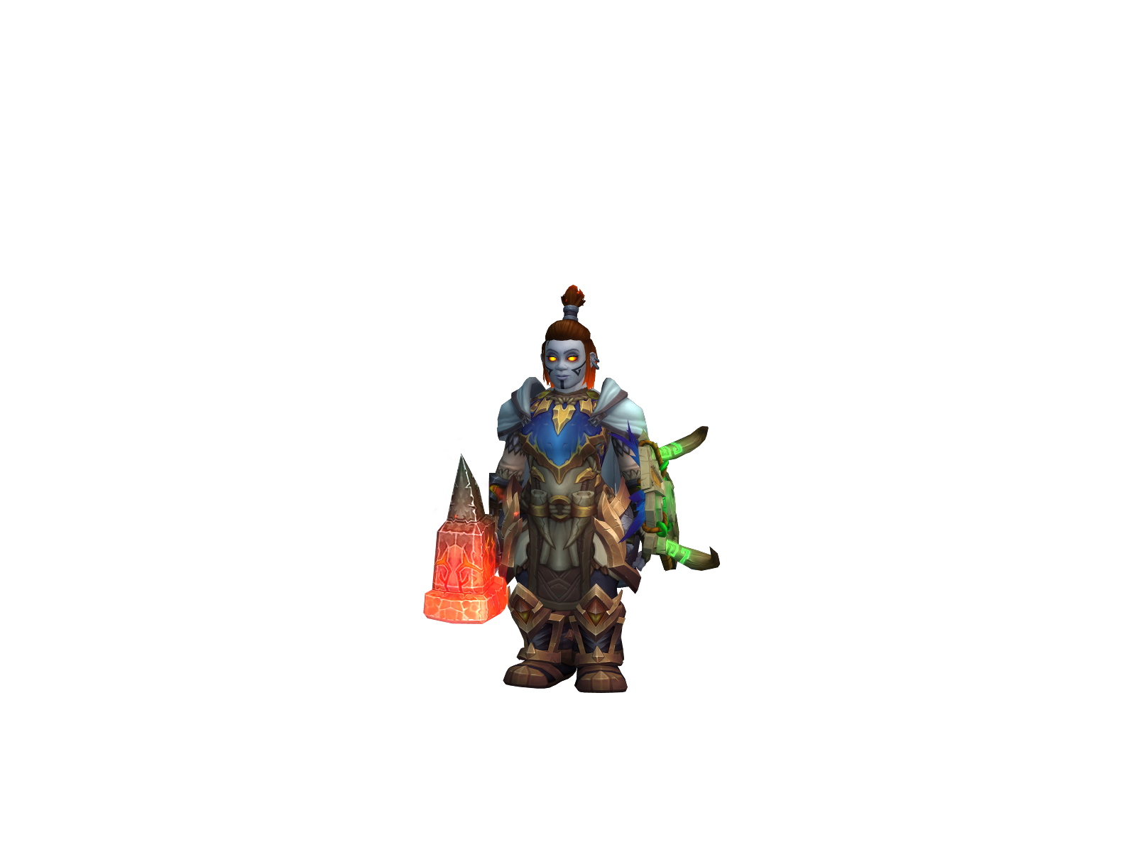 Meiyin 3D character render