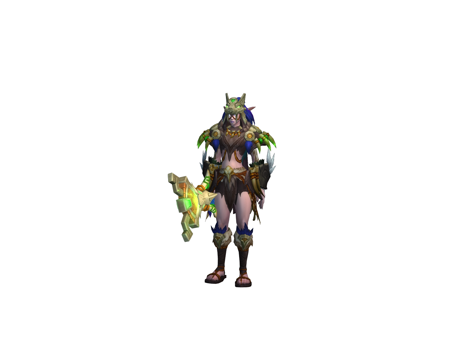 Imthekrull 3D character render