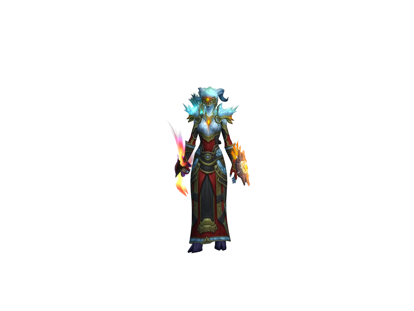 Diliel 3D character render