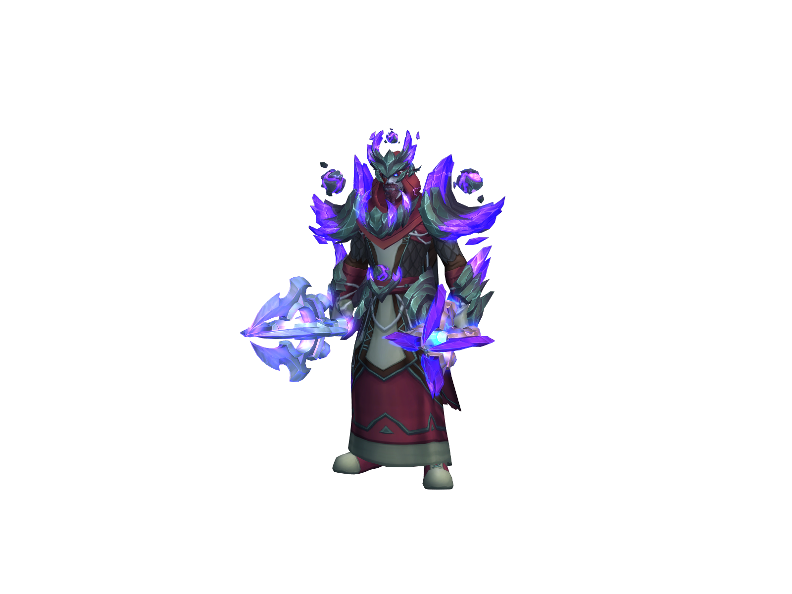 Búrñ 3D character render