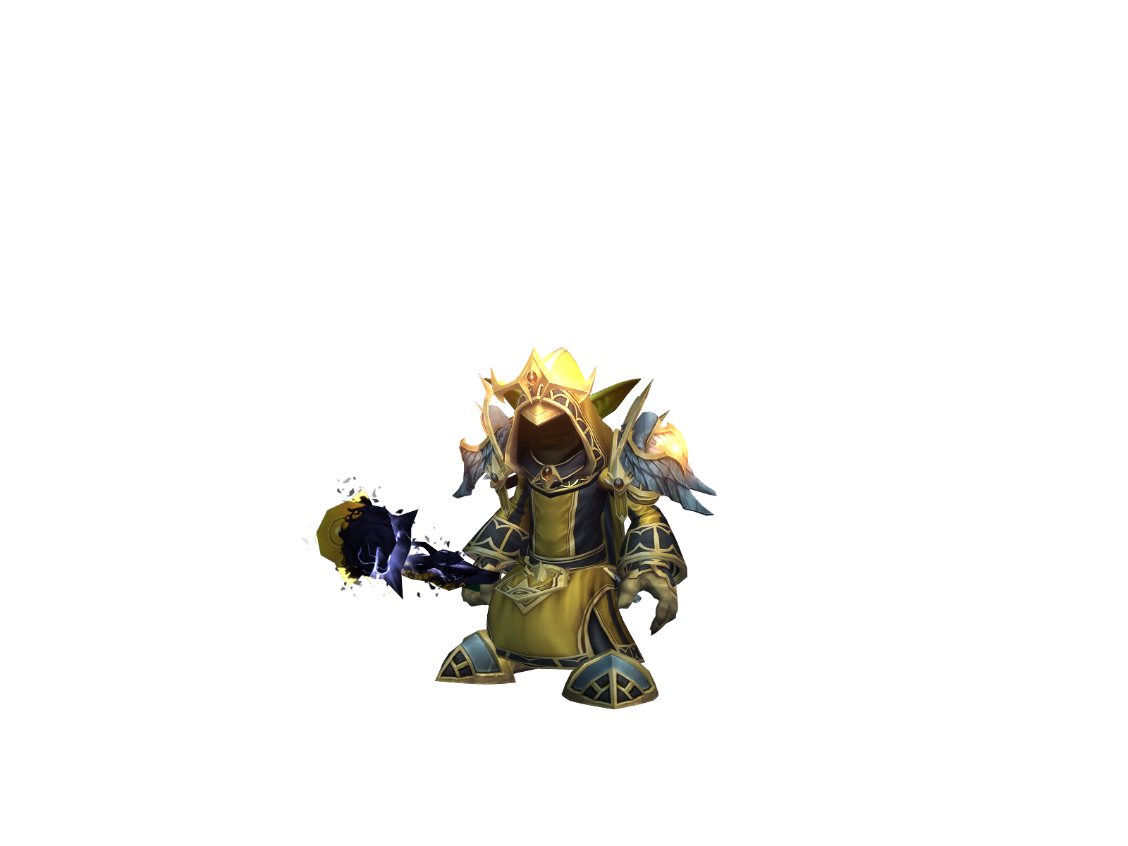 Hippi 3D character render