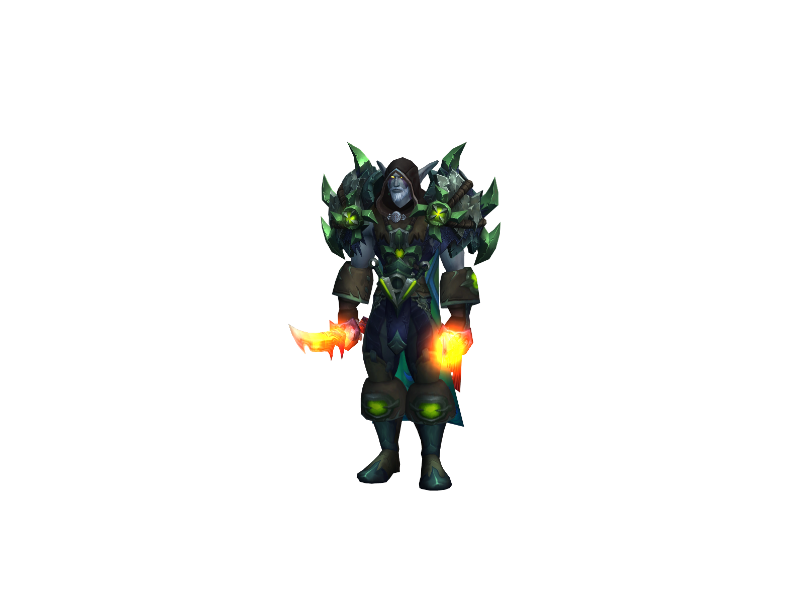 Qiver 3D character render