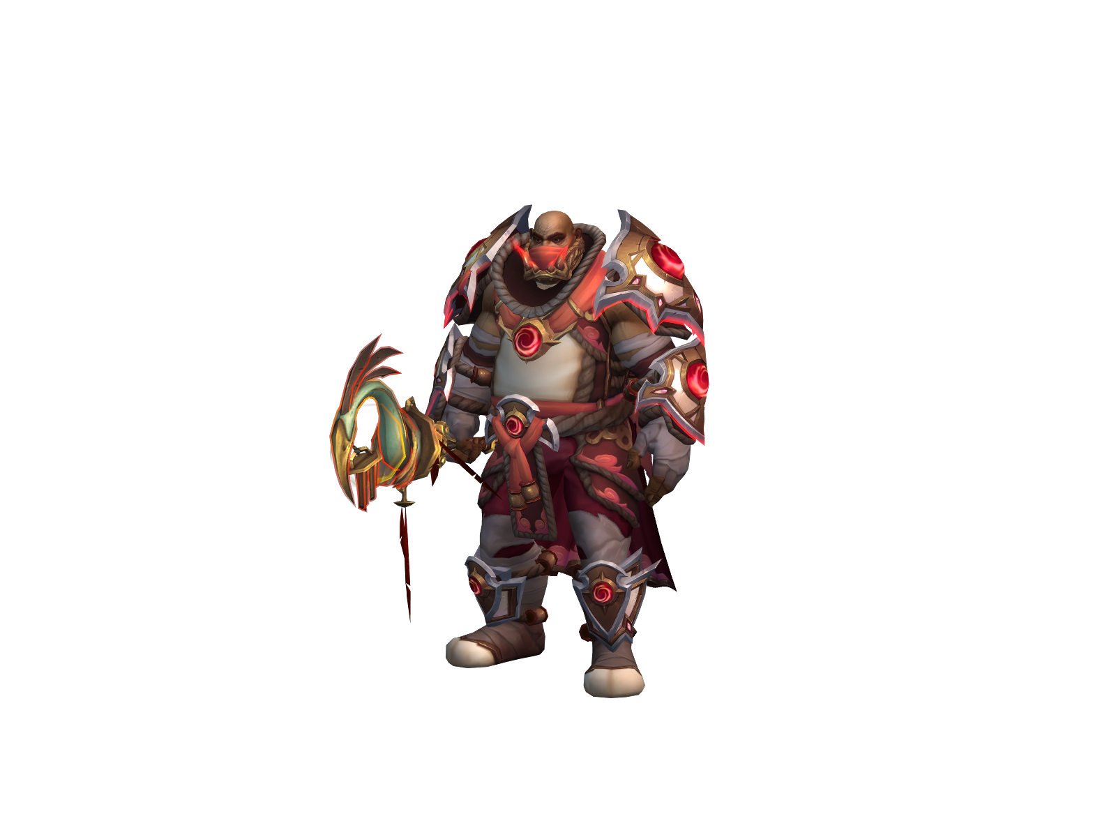 Búddha 3D character render