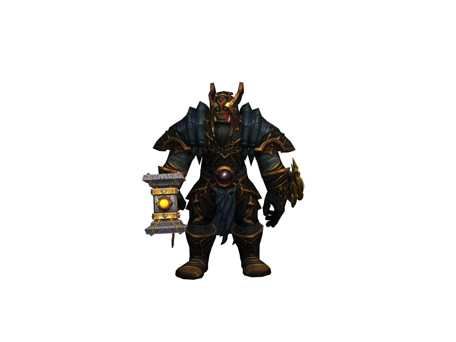 Neves 3D character render