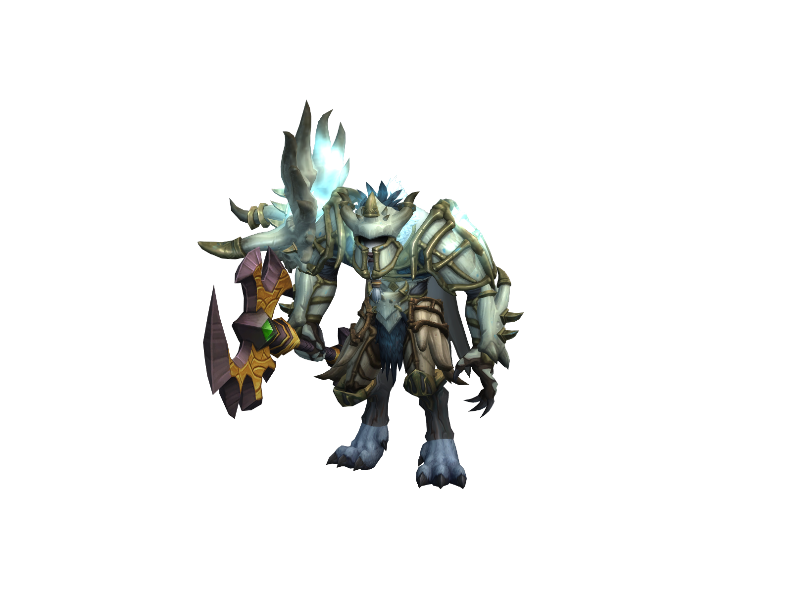 Baratão 3D character render