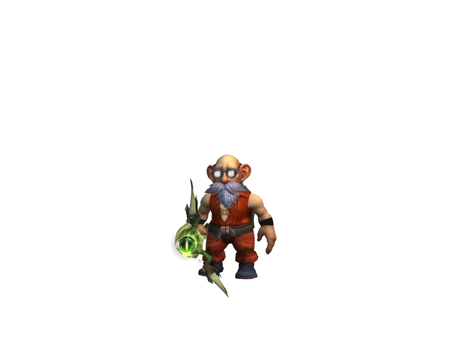 Gnomagro 3D character render