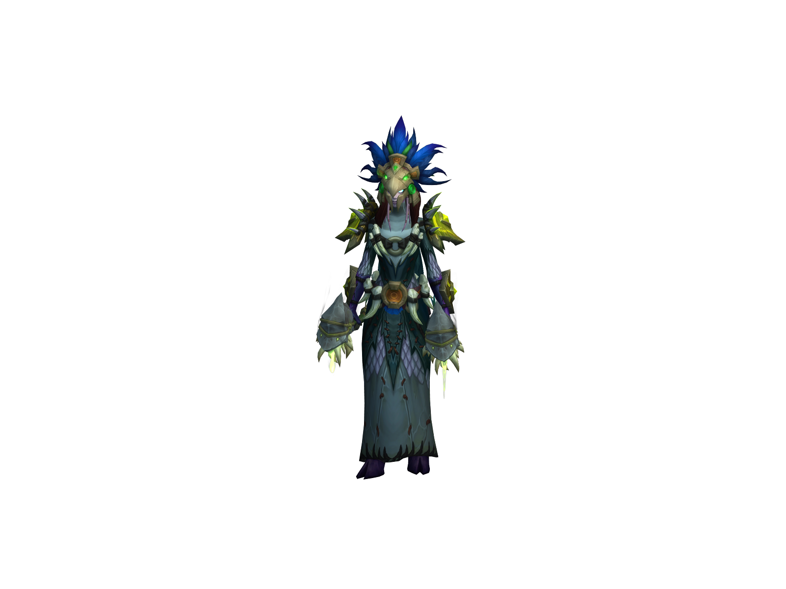 Talluläh 3D character render
