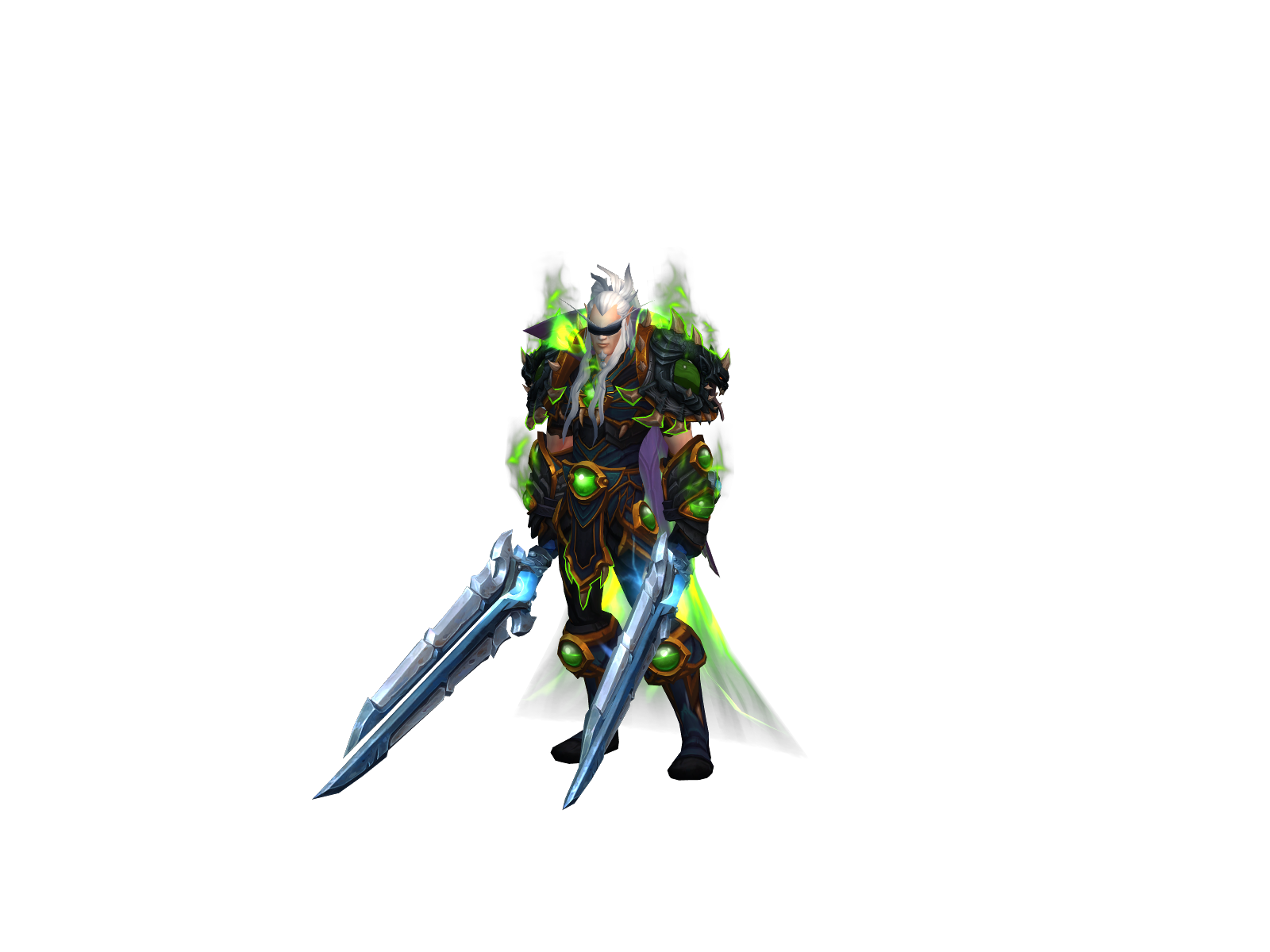 Endsinger 3D character render