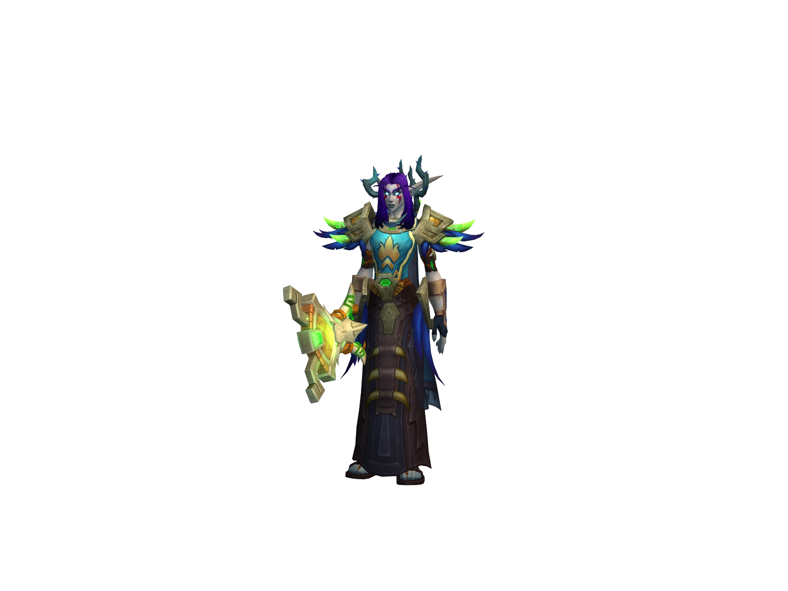 Mysuko 3D character render