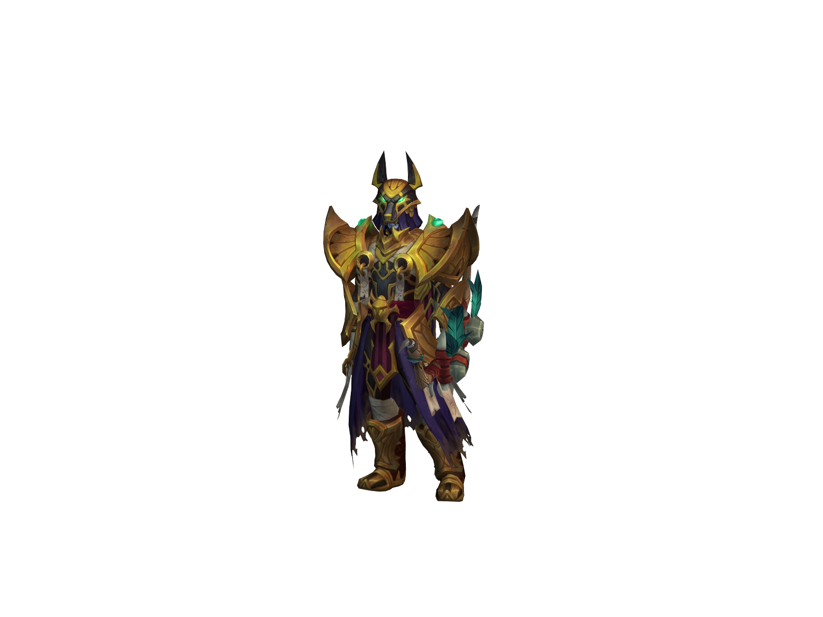 Achelous 3D character render