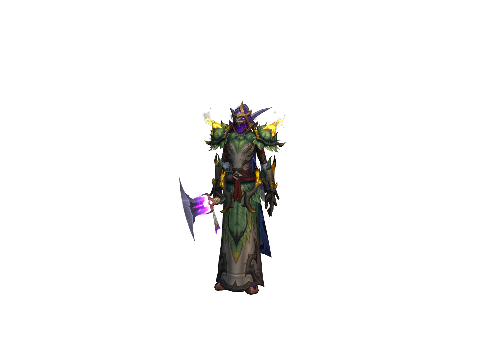 Vulkova 3D character render