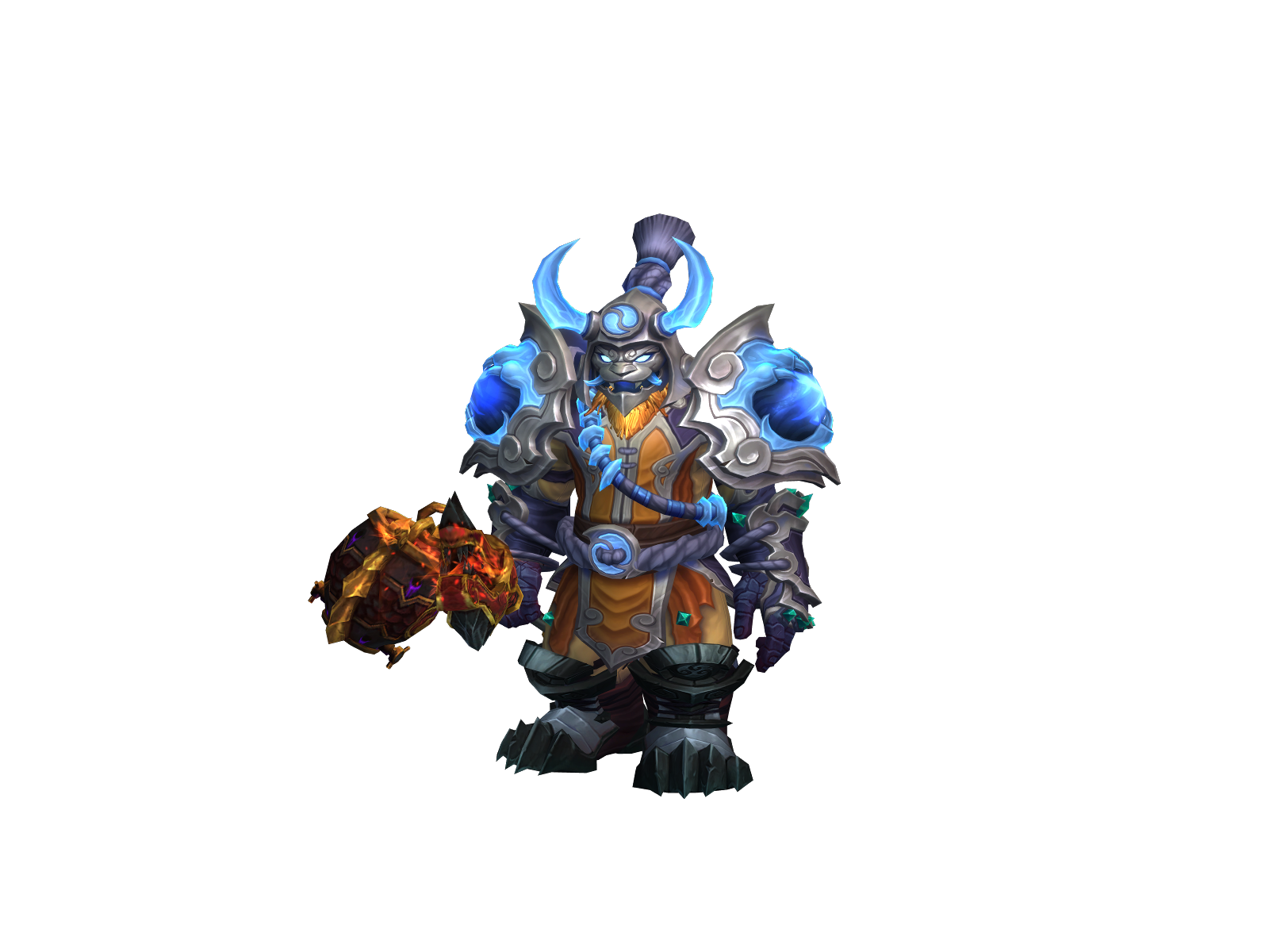 Baalbehemoth 3D character render