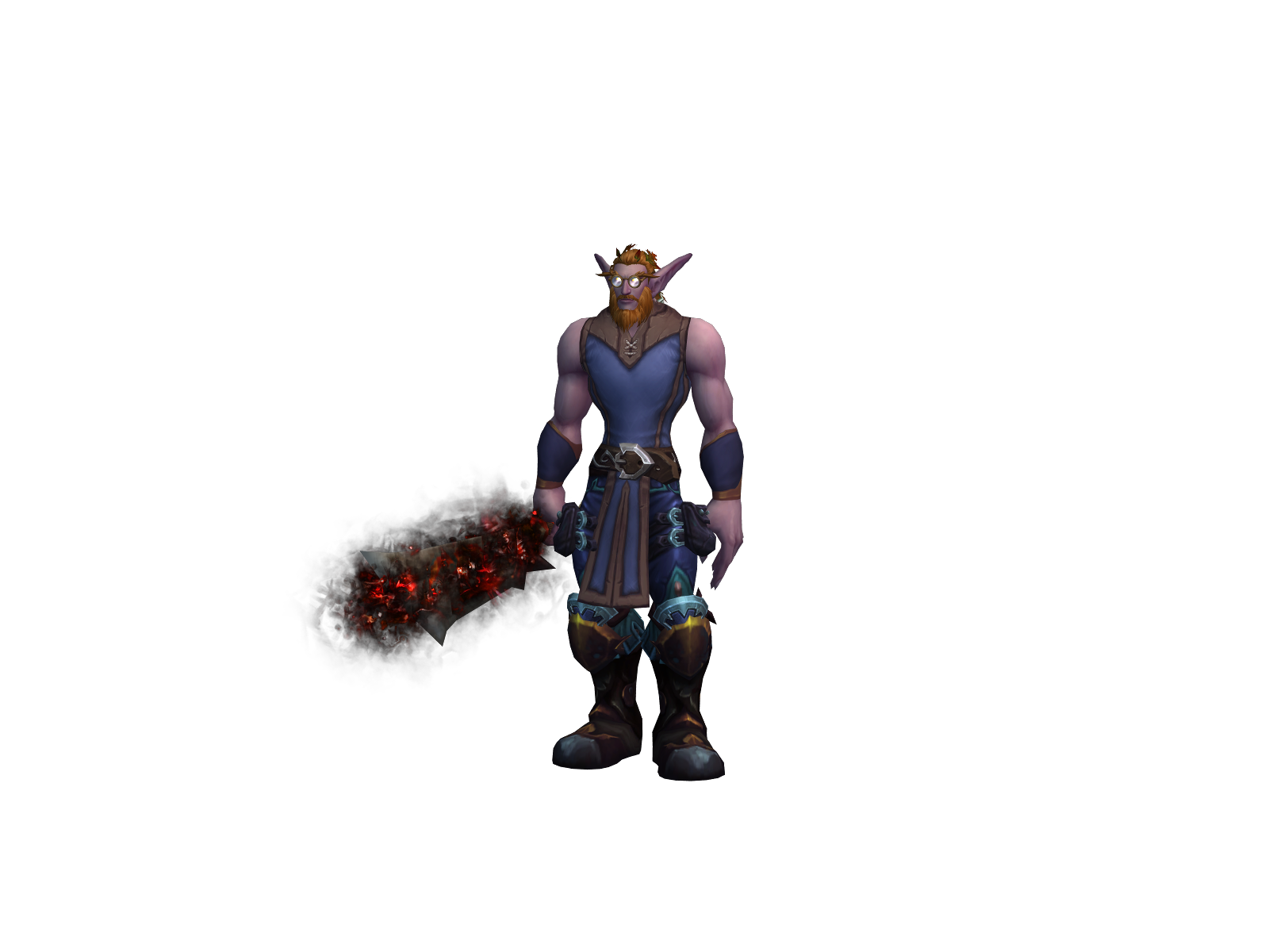 Dróm 3D character render