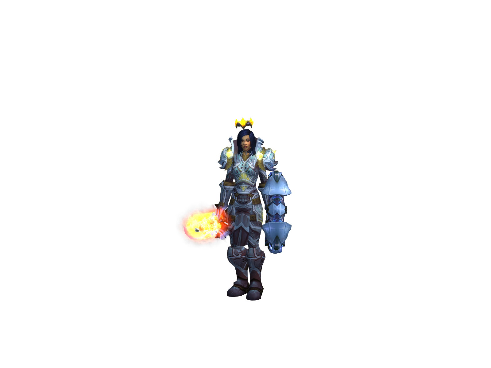 Endeavor 3D character render