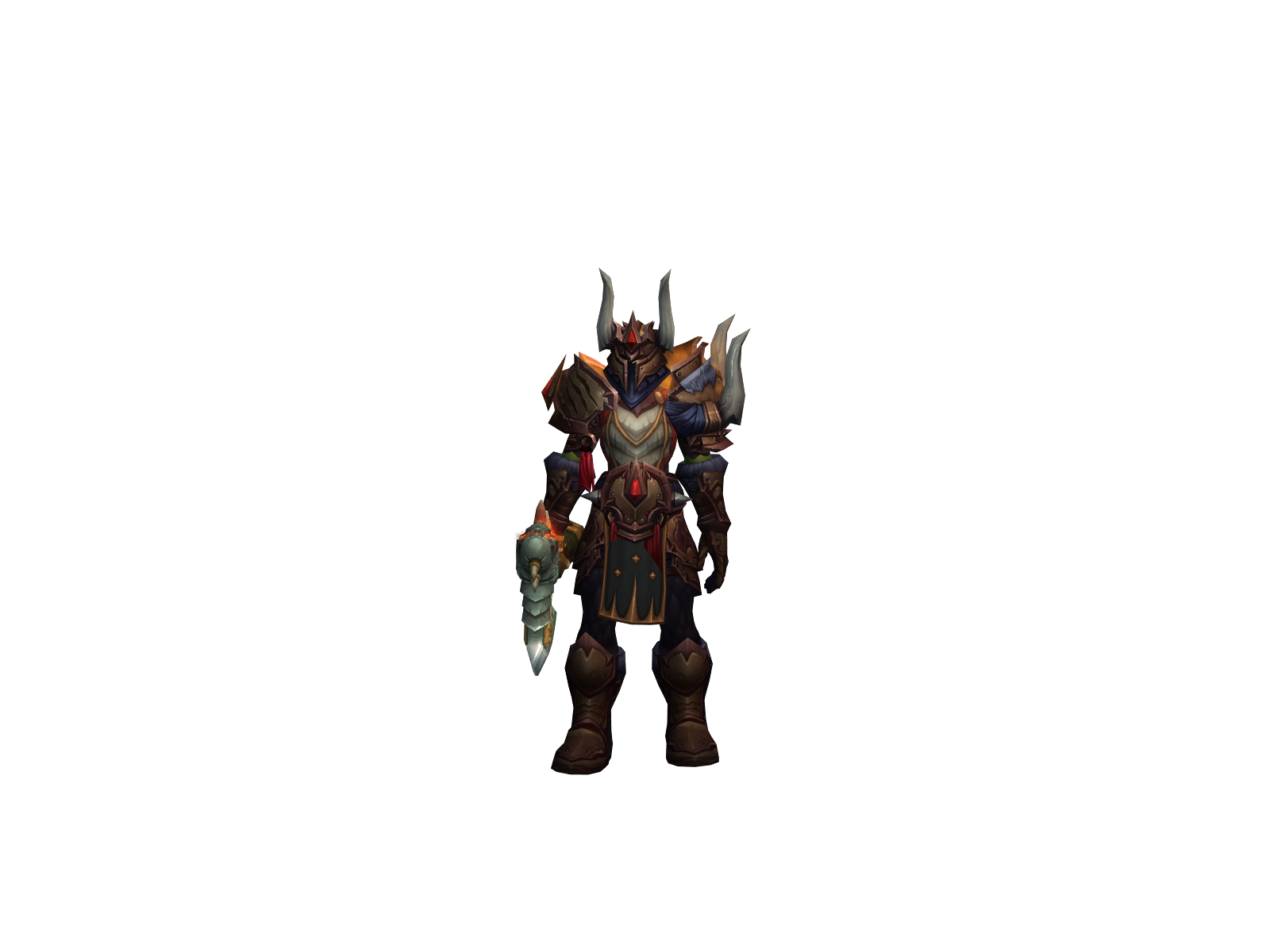 Garenaga 3D character render