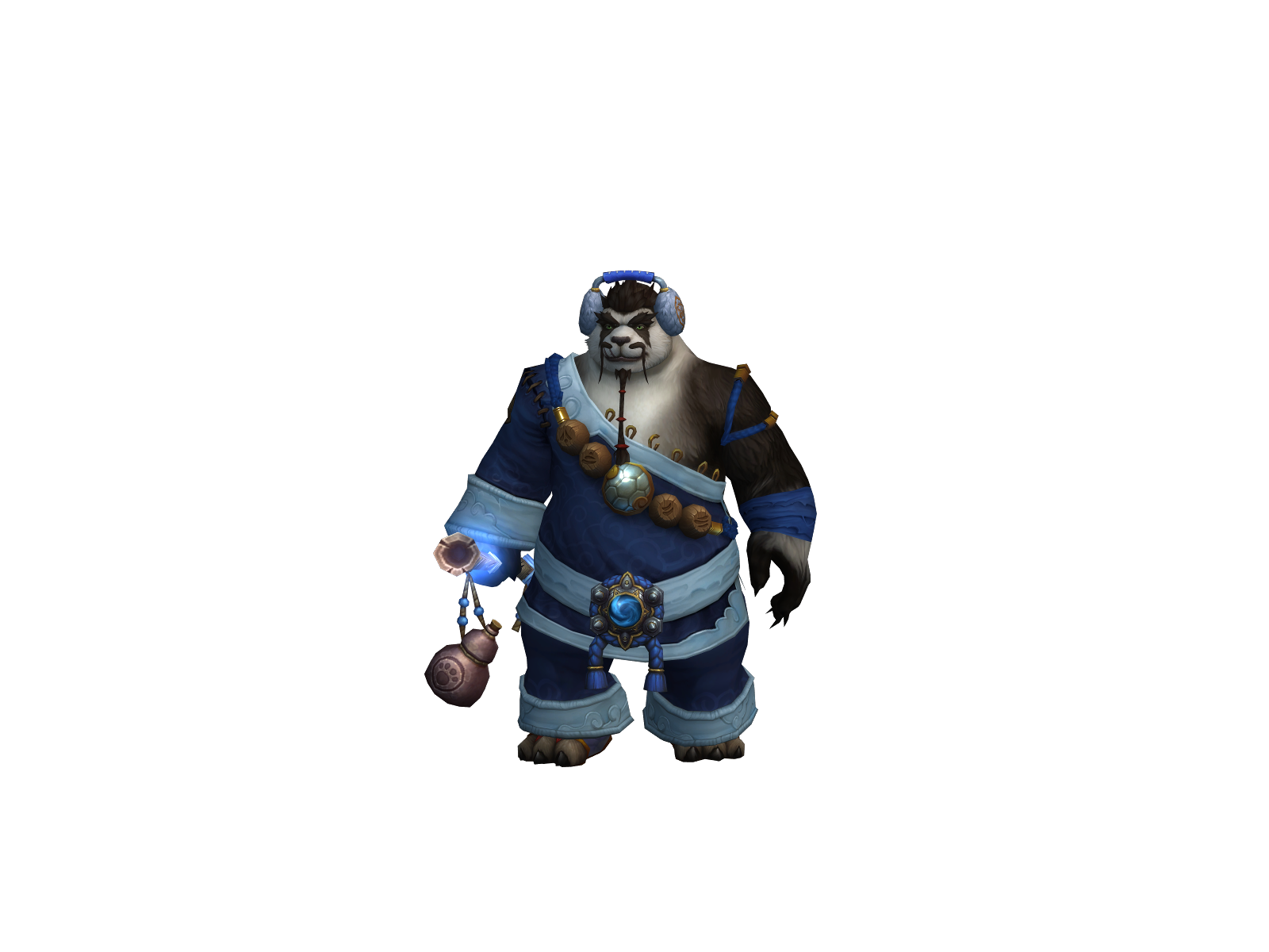 Pöww 3D character render