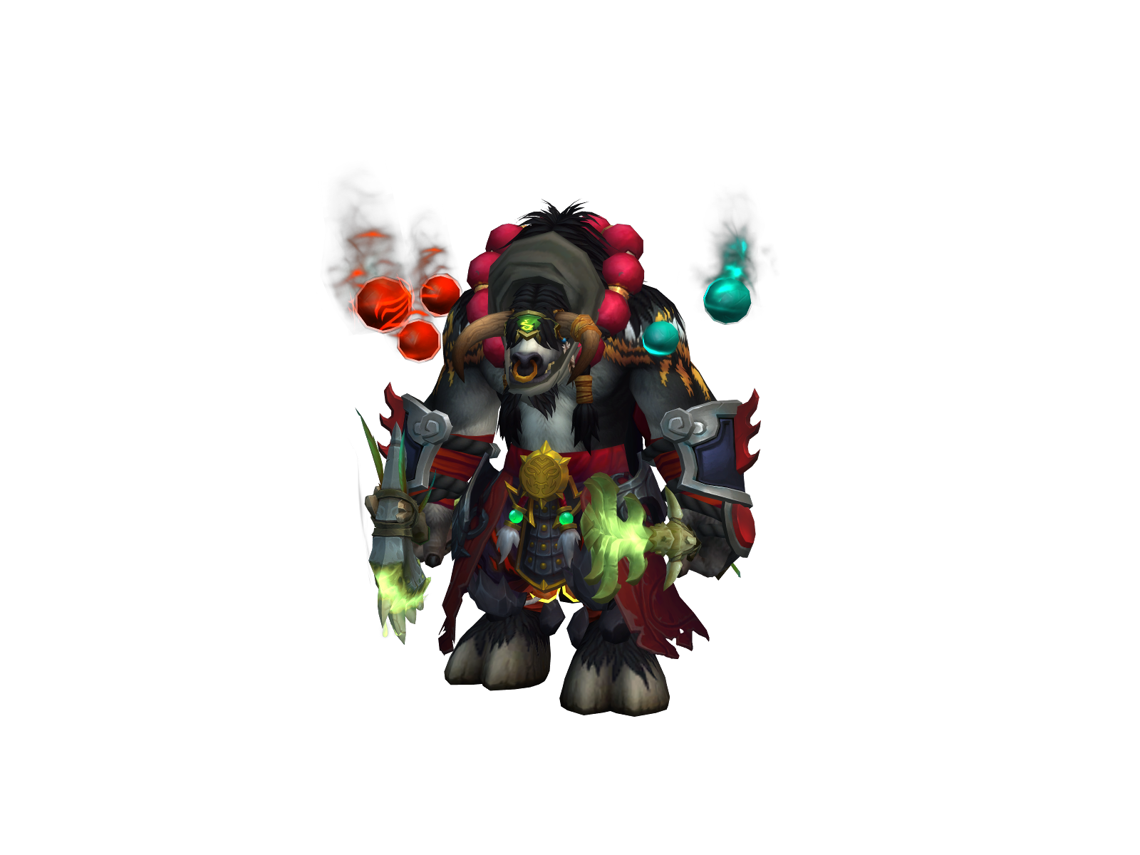 Puyamonktwo 3D character render
